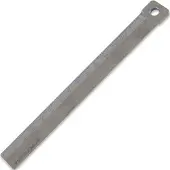 Titaner Titanium Dual-sided Ruler Metric & Inch