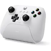 8Bitdo Ultimate 3-mode - Håndkonsoll - trådløs - 2.4 GHz/Bluetooth - hvit - for Microsoft Xbox One, Microsoft Xbox Series S, Microsoft Xbox Series X, PC, Android