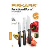 Fiskars Functionalform Favourite Knife Set Knivsett