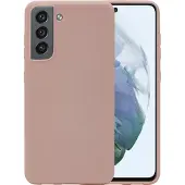 dbramante1928 Greenland - Baksidedeksel for mobiltelefon - 100 % resirkulert plast - rosa sand - for Samsung Galaxy S21 FE 5G