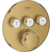 GROHE grt smartcontrol thm trimset round 3sc
