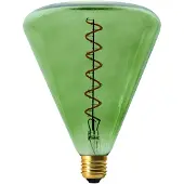 Näve LED-pære Dilly E27 4W 2200K dimbar, grønnfarget
