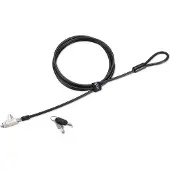 Kensington N17 Keyed Laptop Lock for Wedge Shaped Slots - Sikkerhetskabellås - 1.83 m
