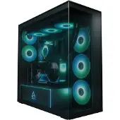 Arctic Cooling Xtender VG (Svart) - Kabinett - Miditower - Svart