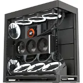 Havn HS 420 VGPU - - sidepanel med vindu (herdet glass) - ingen strømforsyning - USB/lyd