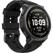 Xiaomi T-rex 3 Pro 3,35 cm (1,32) AMOLED 44 mm digital 466 x 466 piksler berøringsskjerm svart Wi-Fi GPS