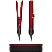 Dyson Airstrait Styler - Red Velvet/Gold