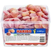 Haribo Peaches Melba løs godteri, 2,4 kg