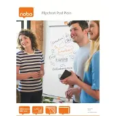 Nobo Flippoverblokk Blanke ark 58x81cm 40 ark, Flipchart pad, Papir, Vanlige, 60 g/m², 40 sider, 580 mm