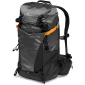 Lowepro Photo Sport BP 15L AW III (GY) - Ryggsekk small/medium for digitalfotokamera med linser - robust - utendørs - 100 x 300D nylon, polyester - grå