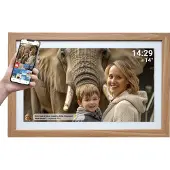 Denver FRAMEO PFF-2162LW - Digital fotoramme - 1 GB RAM - 32 GB - 21.5 - 1920 x 1080 - lett tre