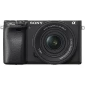 Sony a6400 ILCE-6400L - Digitalkamera - speilløst - 24.2 MP - APS-C - 4K / 30 fps - 3optisk x-zoom 16-50 mm-linse - Wi-Fi, NFC, Bluetooth - svart