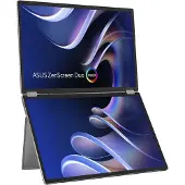 Asus ZenScreen Duo OLED MQ149CD bærbar skjerm 14" 1920 x 1200 60 Hz, sølv