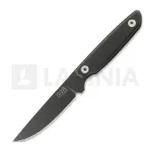 Za-Pas Knives Eho Covered kniv, Black G-10, Black Coating