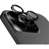 PanzerGlass Hoops Schwarz Titanium Kameraschutz iPhone 15 Pro | 15 Pro Max