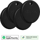 Chipolo POP - Black (4-Pack)