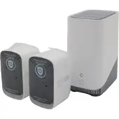 Eufy eufyCam S300 (eufyCam 3C - 2 Camera Kit - nettverksovervåkingskamera - utendørs, innendørs - støvsikker / værsikker - farge (Dag og natt) - 8 ...