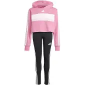 Adidas Seasonal Essentials Tiberio 3 Stripes Fleece Leggings Treningsdress