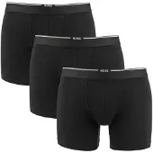 BOSS for man. 50534503 Set of 3 Black Bamboo Boxers (XL), Homewear, Viscose