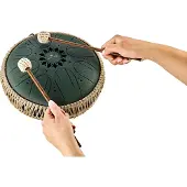 Meinl Sonic Energy 10" Medium Octave Steel Tongue Drum F# Minor