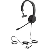 Jabra Evolve 20 Uc Mono Usb D/a Hodetelefoner