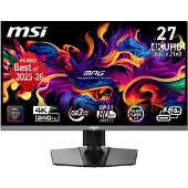 MSI MPG 272URXDE skjerm 27" 3840 x 2160 UHD @ 240 Hz QD-OLED, svart