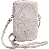 GUESS Zip 4G Triangle-veske – rosa