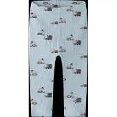 Name it Leggings - Rib - NbmOffice - Ashley Blue - - 50 - Leggings