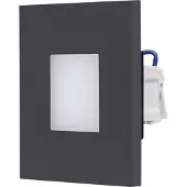 EVN LQ230 LED innfelt vegglampe direkte antrasitt