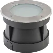 EVN Erizo LED-gulvlampe for innfelt montering Ø 18 cm 12W