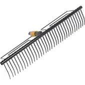 Fiskars QuikFit, Hagerake, Sort, Oransje, 1 stykker, 570 mm, 1,02 kg