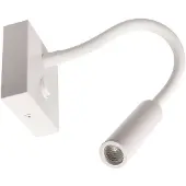 Deko-light Brahe I LED-vegglampe, leselampe, hvit