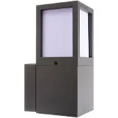 Deko-light Utendørs vegglampe Facado 2 Square, aluminium, mørkegrå, E27