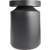 Deko-light Faro LED-sokkellampe, høyde 25 cm, mørkegrå, DALI, 3 000K
