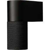 Konstsmide Temi utendørs vegglampe, svart, bredde 11 cm, aluminium