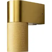 Konstsmide Temi Vegglampe ned LED GU10 Gull med Klart glass