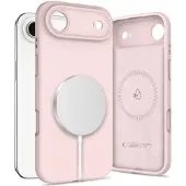 Tech-Protect MagSafe-etui i silikon for iPhone 17 Air - rosa