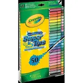 Crayola 50 Supertips For Tusjer