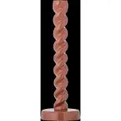 Bloomingville lysestake, brun, aluminium