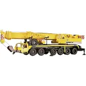 KIBRI 13012 H0 byggmodell: Liebherr teleskopkran 1120 med gittertopp