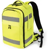 Dicota Hi-Vis - Ryggsekk - 32-38 liter - termoplast-polyuretan (TPU), 600D RPET - gul
