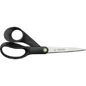 Fiskars 1074547, Voksen, Rett kutt, Single/enkelt, Sort, Rustfritt stål, Rustfritt stål, Universell