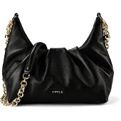 Furla for woman. WE00837-BX2269 Delia leather bag black (OSFA), Casual