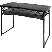 Aktive 63089 Høydejusterbart Sammenleggbart Campingbord