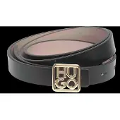 HUGO for woman. 50558814 Petrissa belt black (90cm), Casual, Leather