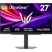 LG UltraGear 27G810A-B - LED-skjerm - gaming - 27 - 3840 x 2160 4K UHD (2160p) @ 180 Hz - IPS - 400 cd/m² - 1000:1 - DisplayHDR 400 - 1 ms - 2xHDMI, DisplayPort