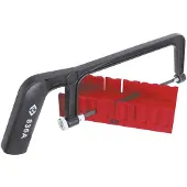 C.K. T0837, Baufil, Aluminium, Sort, 15 cm