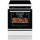 Electrolux 600 SteamBake Induksjonstopp 60x60 cm Pyrolytisk rengjøring SteamBake LKI6489NOW