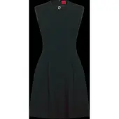 HUGO Kalene 10248776 Red Ermeløs Kort Kjole