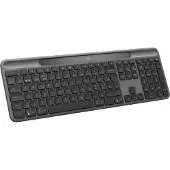 Logitech Slim Solar+ Keyboard Graphite - Nordic